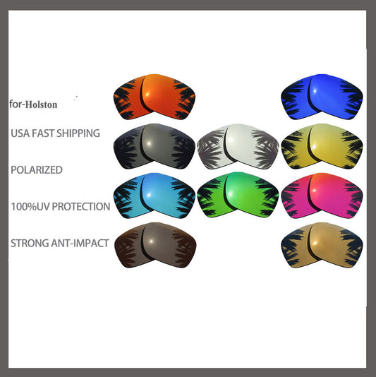 US Replacement Polarized Lenses for-Oakley Holston OO9334 Anti Scratch