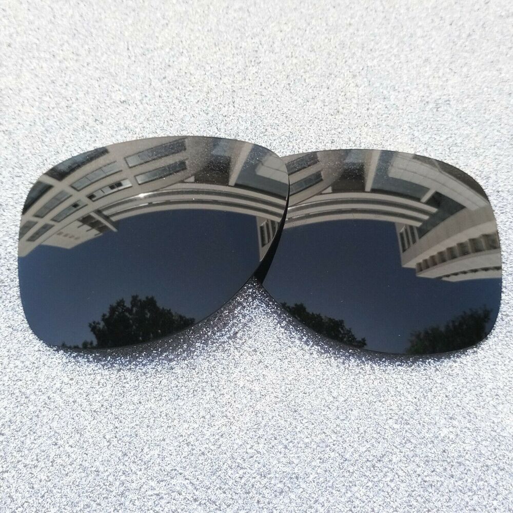 Black Polarized Replacement Lenses For-Oakley Dispatch 2 Sunglass OO9150