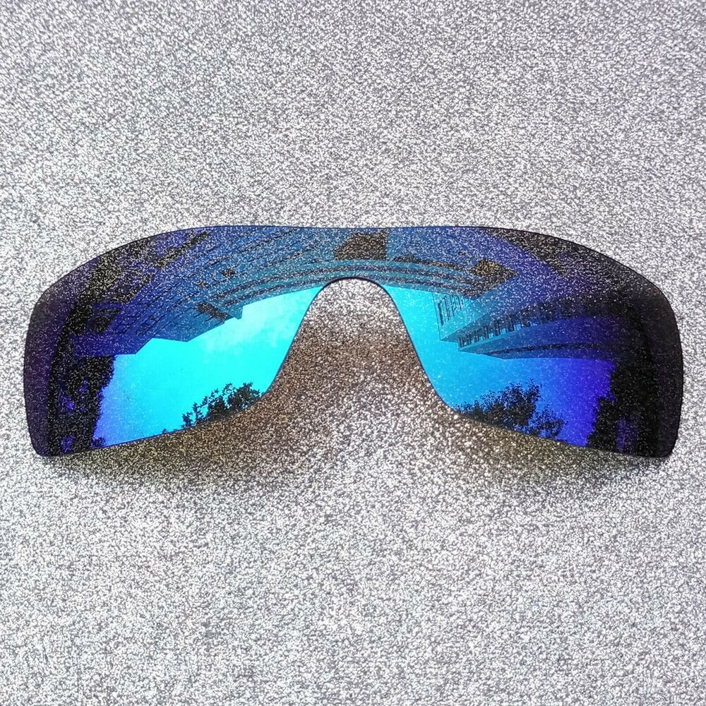 2 Sets of Ice Blue Polarized Replacement Lenses For-Oakley Turbine Rotor Frame