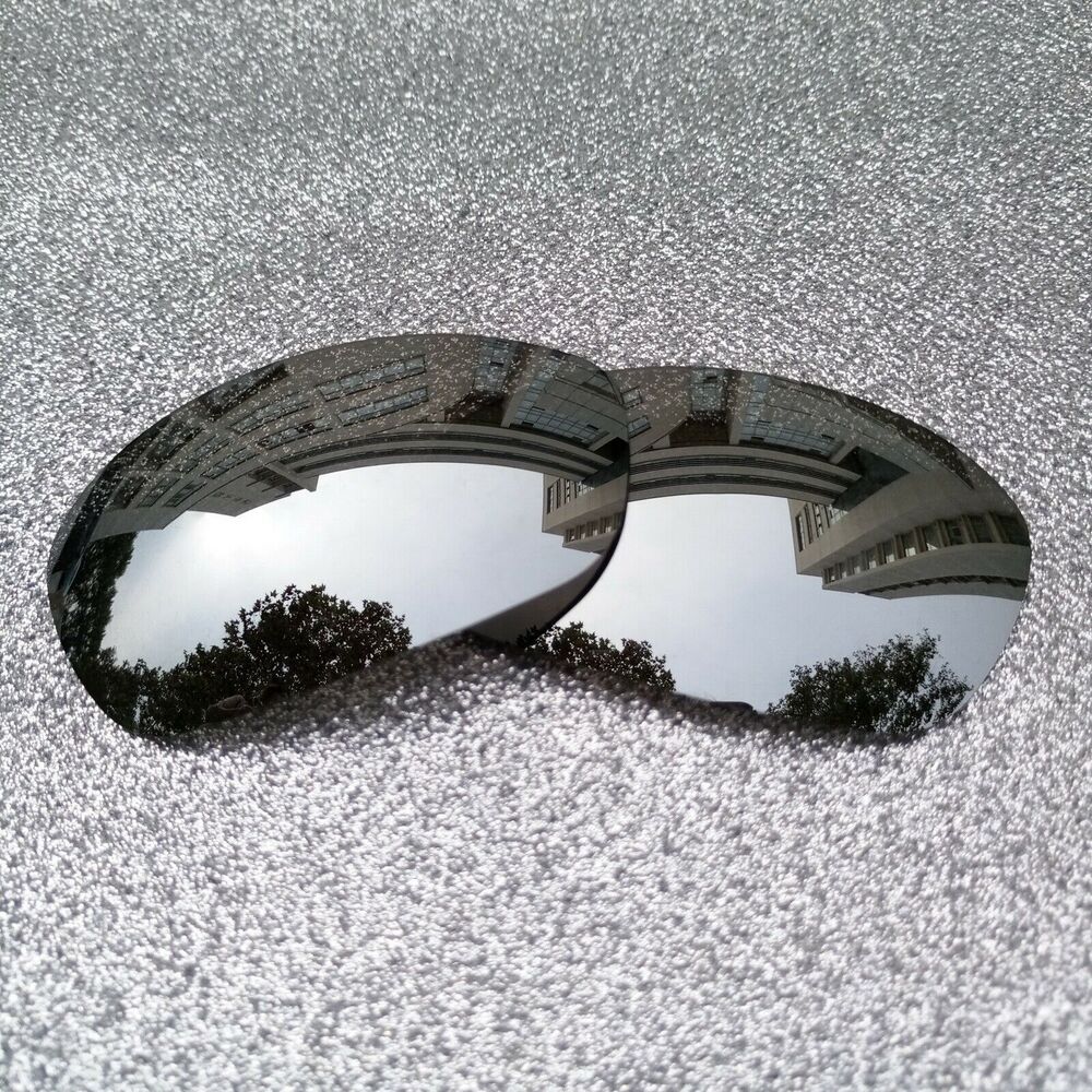 Silver Polarized Replacement Lenses For-Oakley Blender Sunglass OO4059