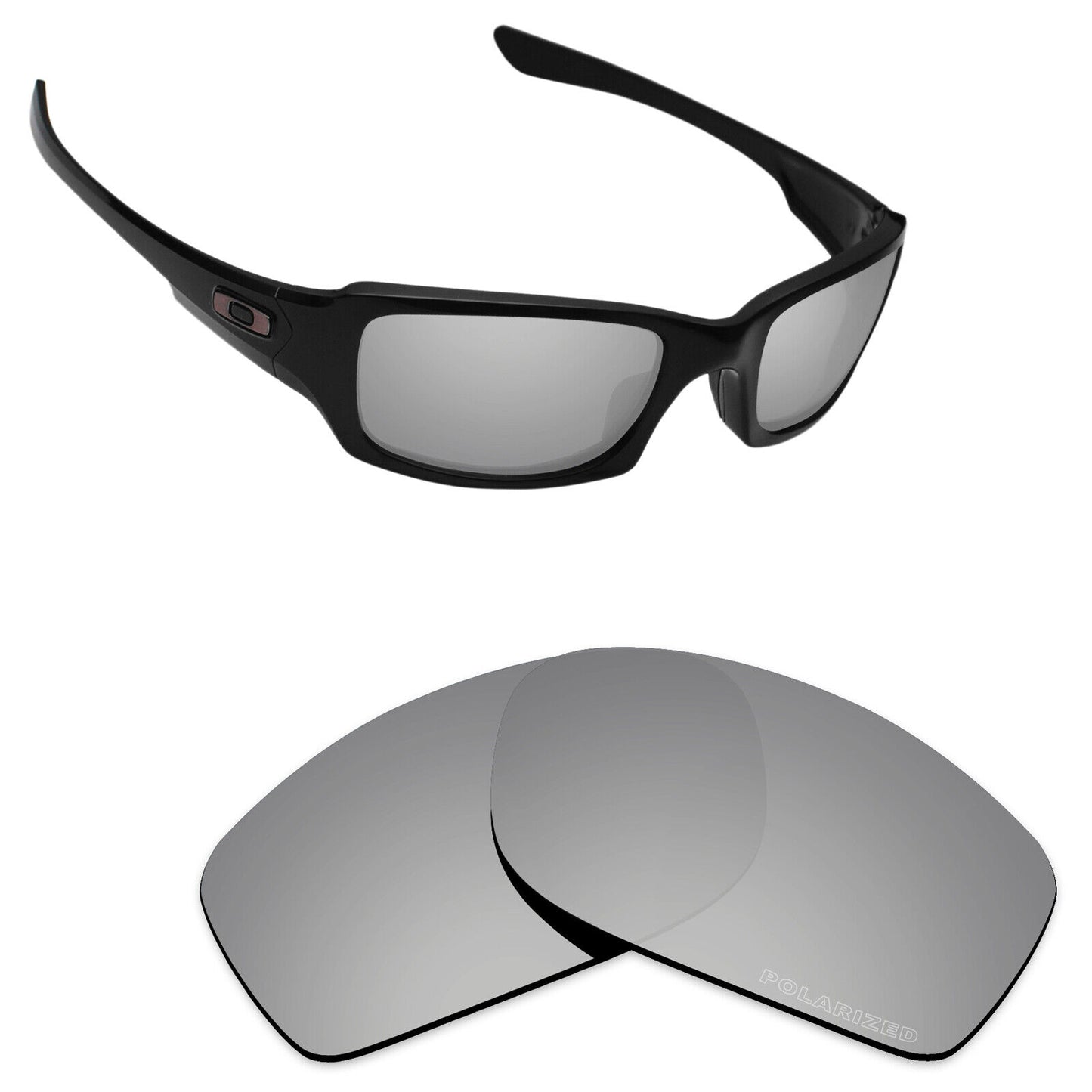 Hawkry Polarized Replacement Lenses for-Oakley Fives Squared Sunglass - Multiple