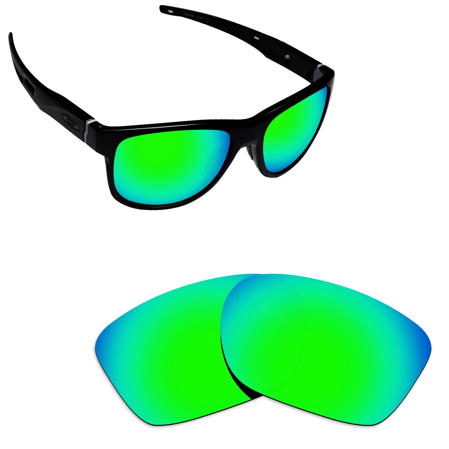 Hawkry Polarized Replacement Lens for-Oakley Crossrange Sunglass-Options