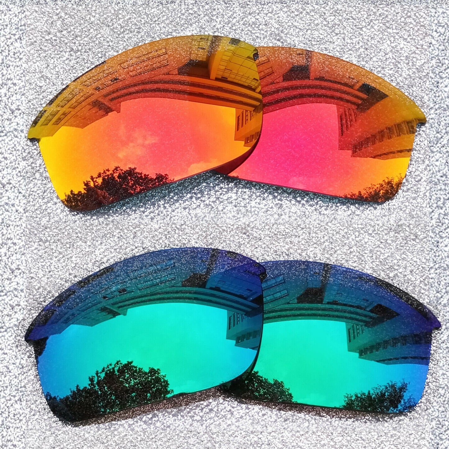ExpressReplacement Polarized Lenses For-Oakley Bottlecap Sunglasses-Multiple