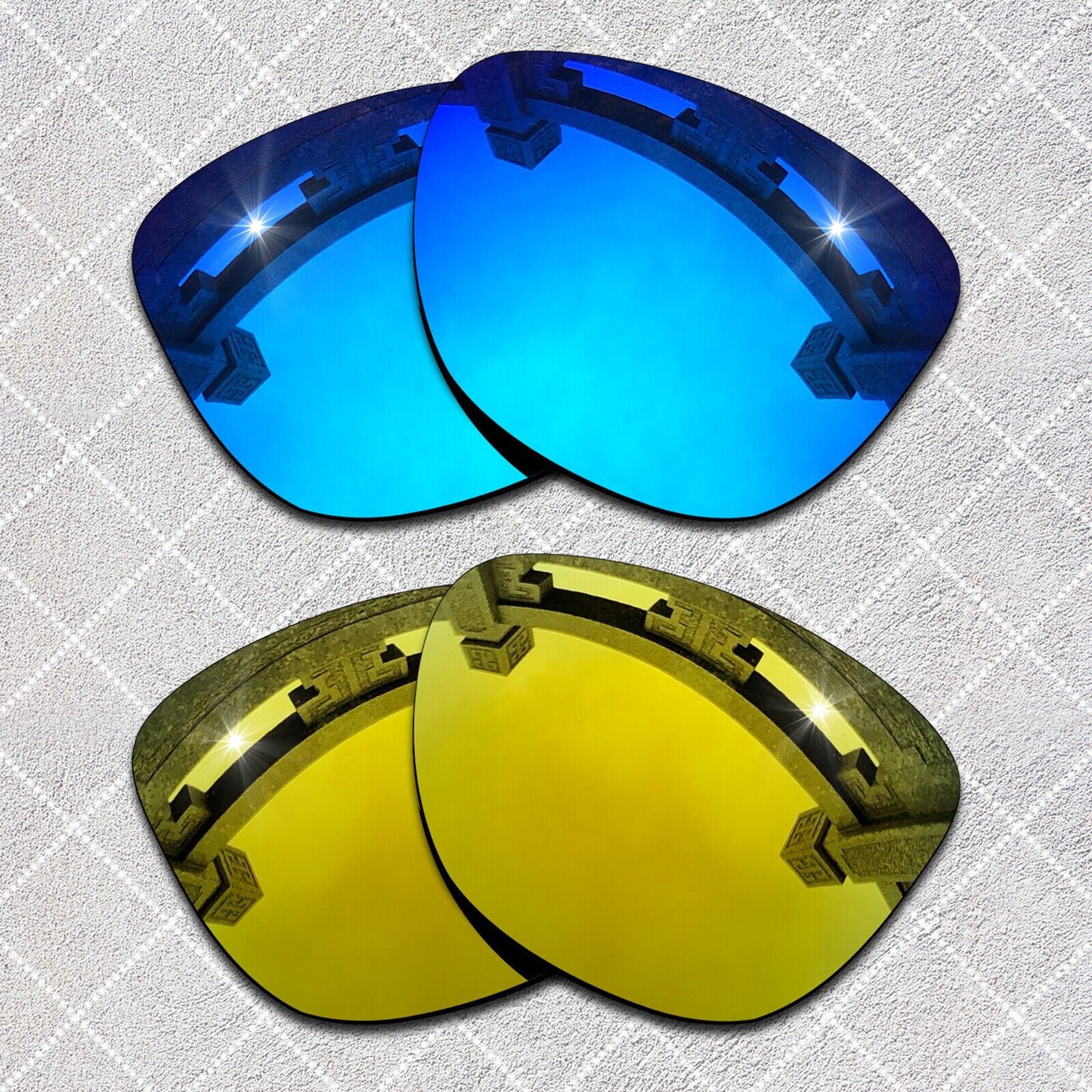 HeyRay Replacement Lenses for Frogskins OO9013 Sunglasses Polarized -Opt