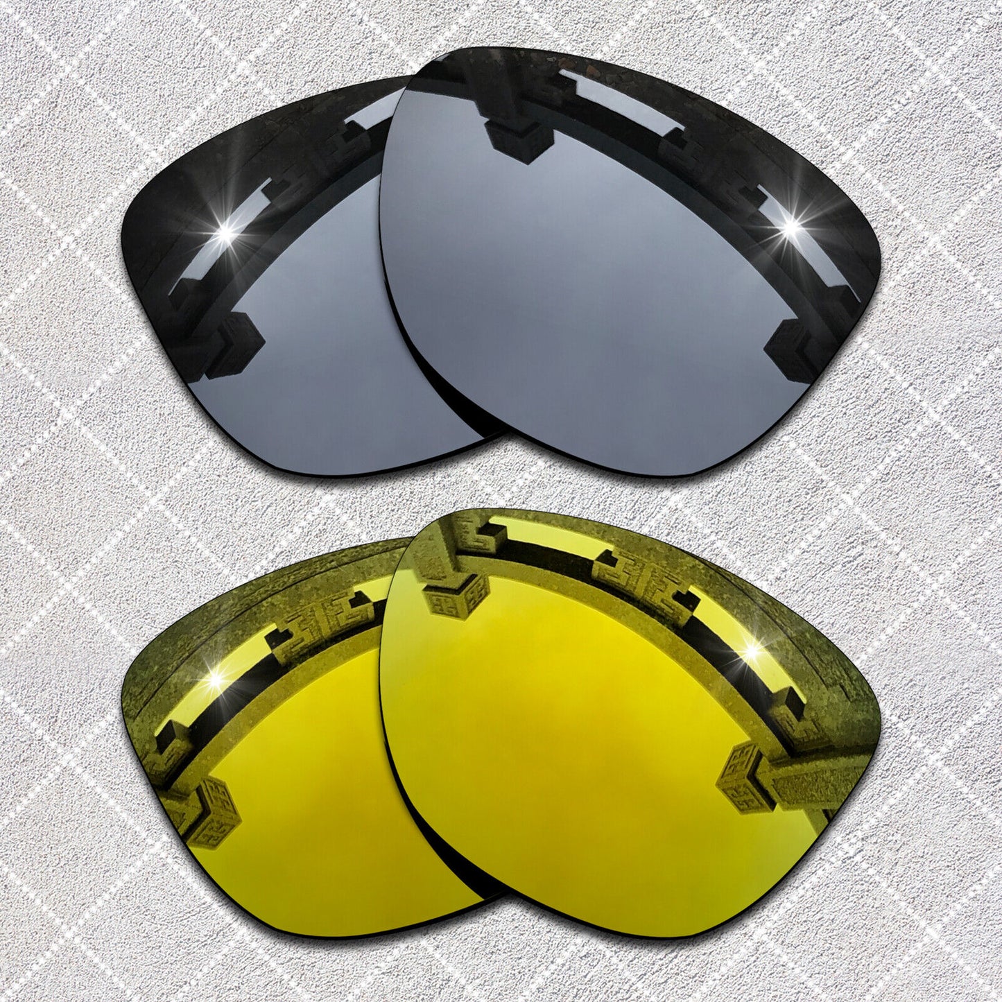 HeyRay Replacement Lenses for Frogskins Hybrid OO9289 Sunglasses Polarized-Opt