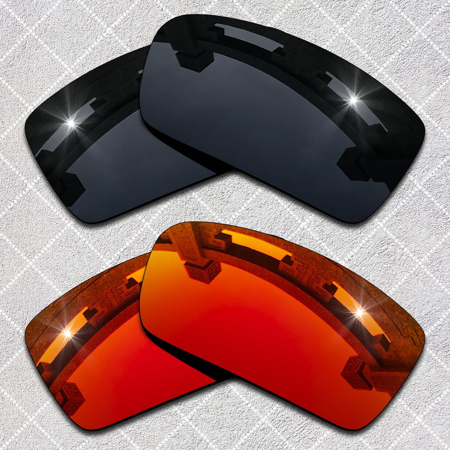 HeyRay Replacement Lenses for Gascan Sunglasses Polarized -Opt