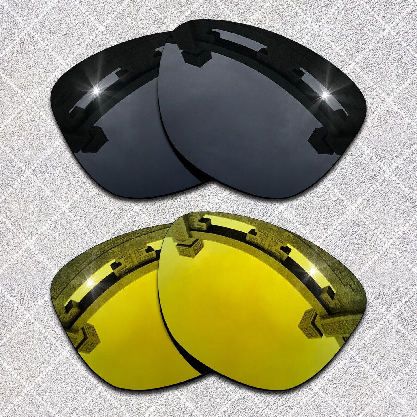 HeyRay Replacement Lenses for Frogskins OO9013 Sunglasses Polarized -Opt