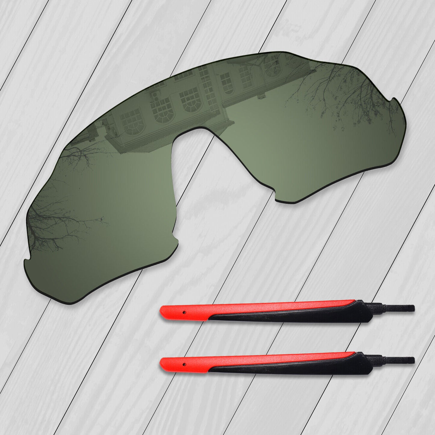 POLARIZED Replacement Lens & Kit For-Oakley Flight Jacket OO9401 Anti-Scratch