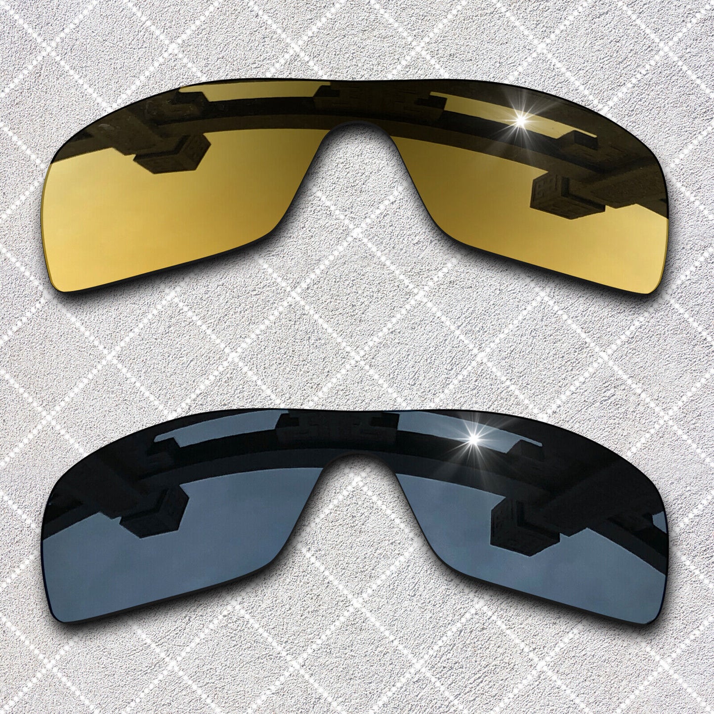 HeyRay Replacement Lenses for Batwolf OO9101 Frame Polarized - Options