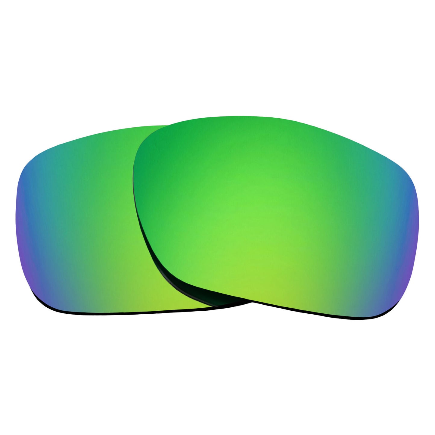 LenSwitch Replacement Lenses for Oakley Twoface Sunglasses Green Mirror