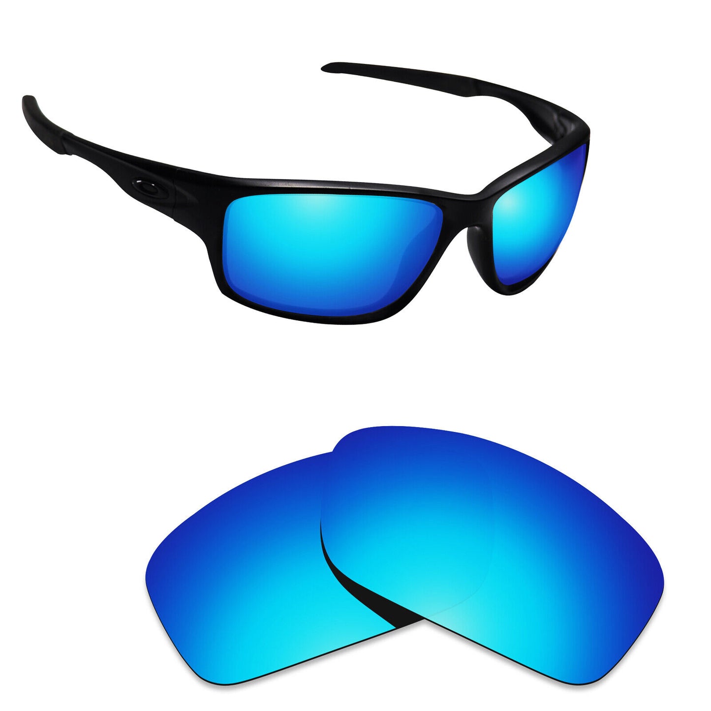 Hawkry Polarized Replacement Lenses for-Oakley Canteen 2014 Sunglass - Options