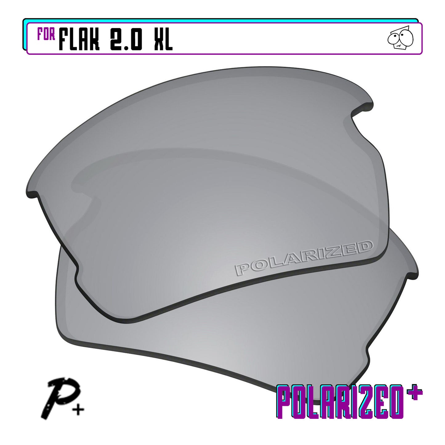 POLARIZED Replacement Lenses For-Oakley Flak 2.0 XL OO9188 Anti-Scratch Options