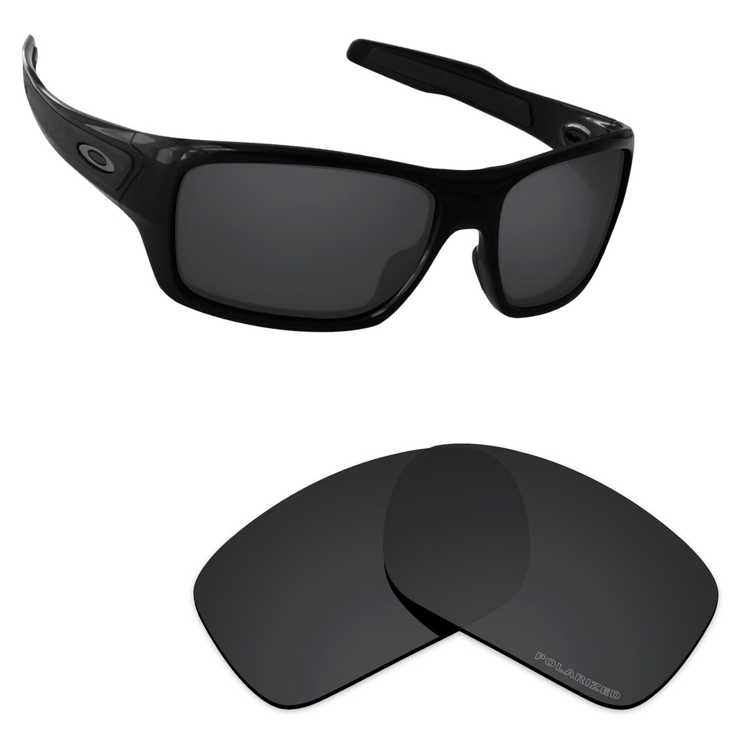 Hawkry Polarized Replacement Lens for-Oakley Turbine OO9263 Sunglass - Multiple