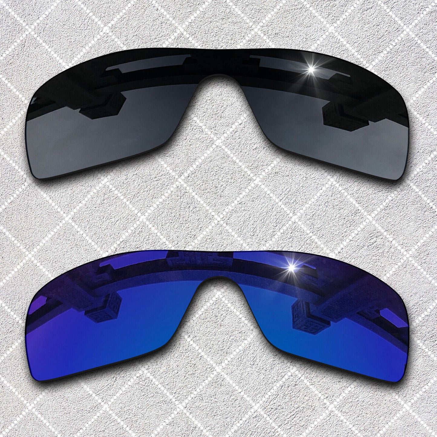 HeyRay Replacement Lenses for Batwolf OO9101 Frame Polarized - Options