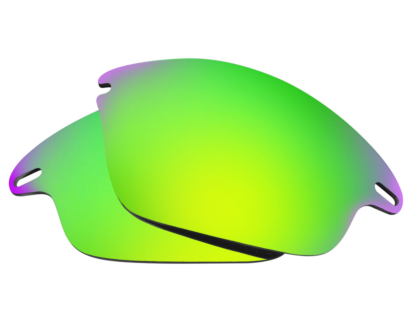 LenSwitch Polarized Replacement Lenses for Oakley Fast Jacket Sunglasses Green