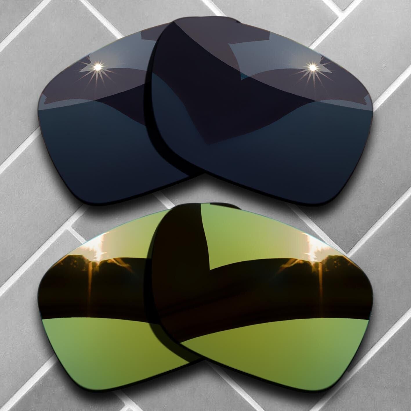 Anti-Scratch Replacement lenses for-Oakley Holbrook Polarized Multiple Choices