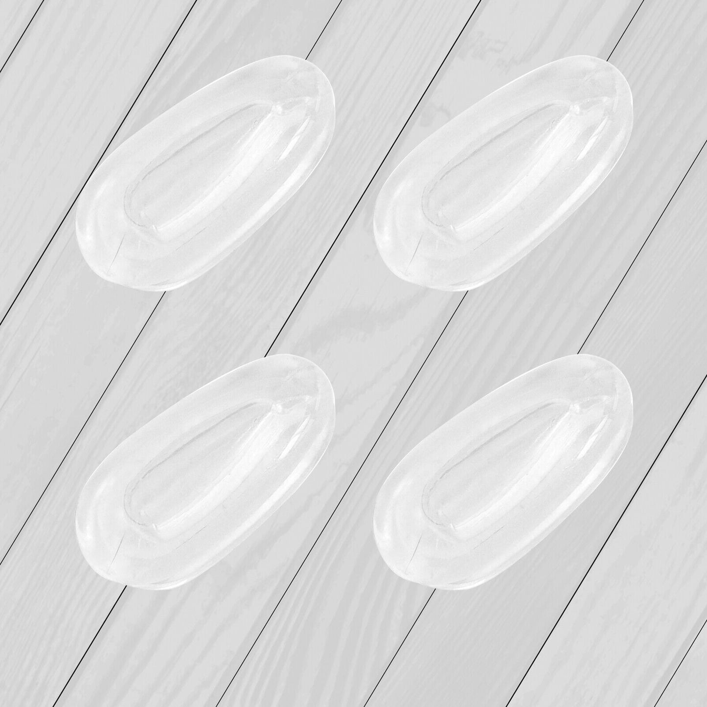 TargetVision Replacement Clear Nose pads For-Oakley Holbrook Metal OO4123