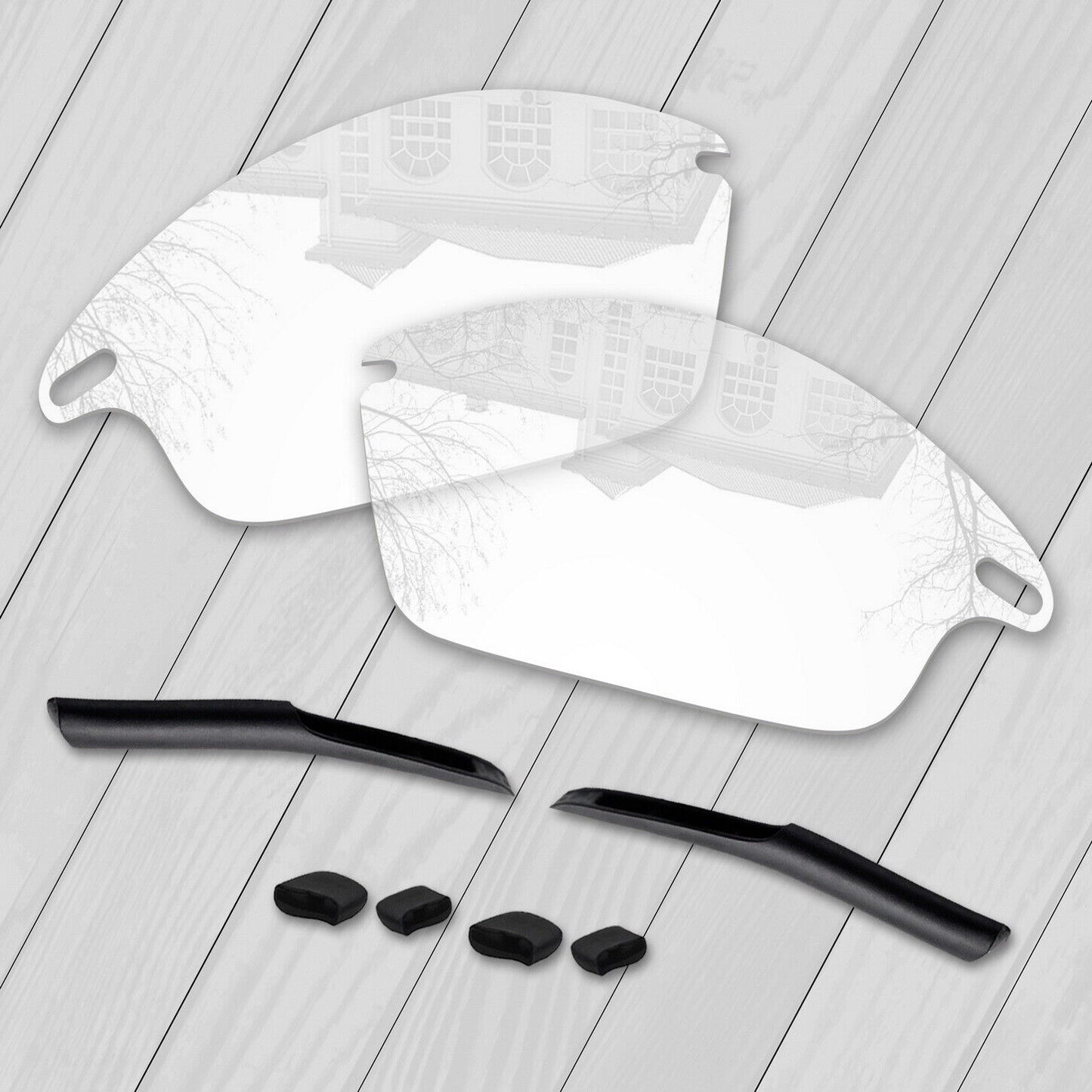 POLARIZED Replacement Lenses&Kit For-Oakley Fast Jacket OO9097 Anti-Scratch Opt