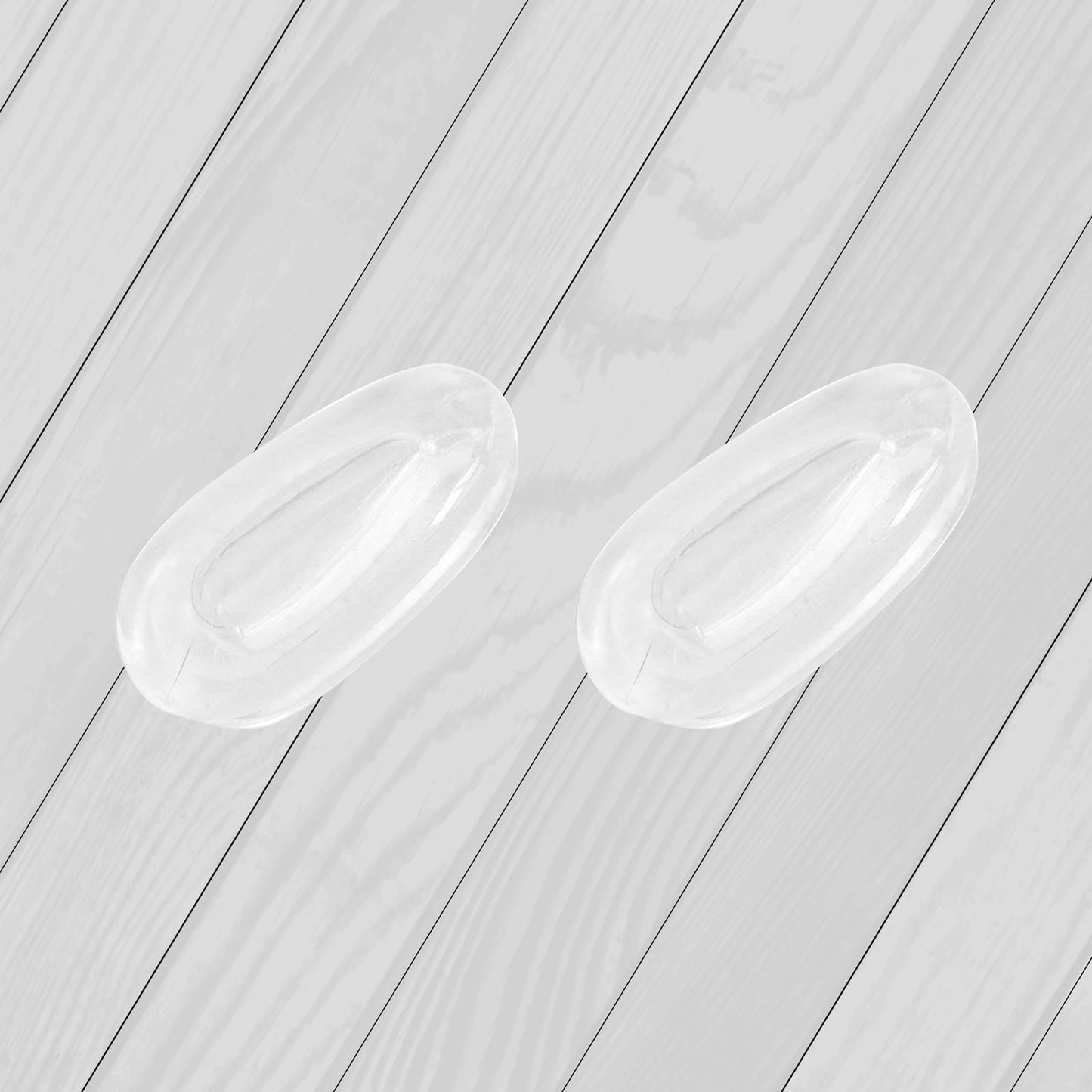 TargetVision Replacement Clear Nose pads For-Oakley Gauge 8 M OO4124 Sunglasses