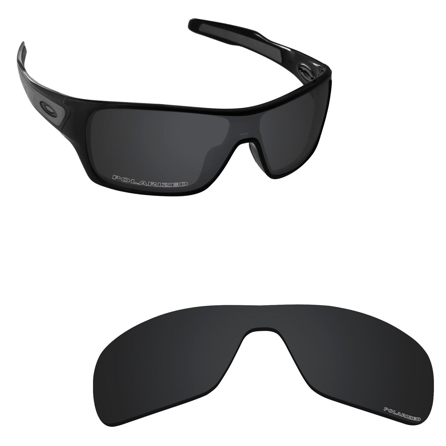 Hawkry Polarized Replacement Lenses for-Oakley Turbine Rotor OO9307 - Multiple