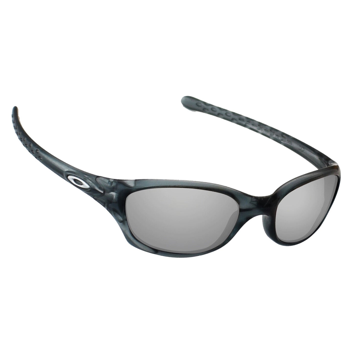 Hawkry Polarized Replacement Lense for-Oakley Fives 2.0 Sunglass Silver Titanium