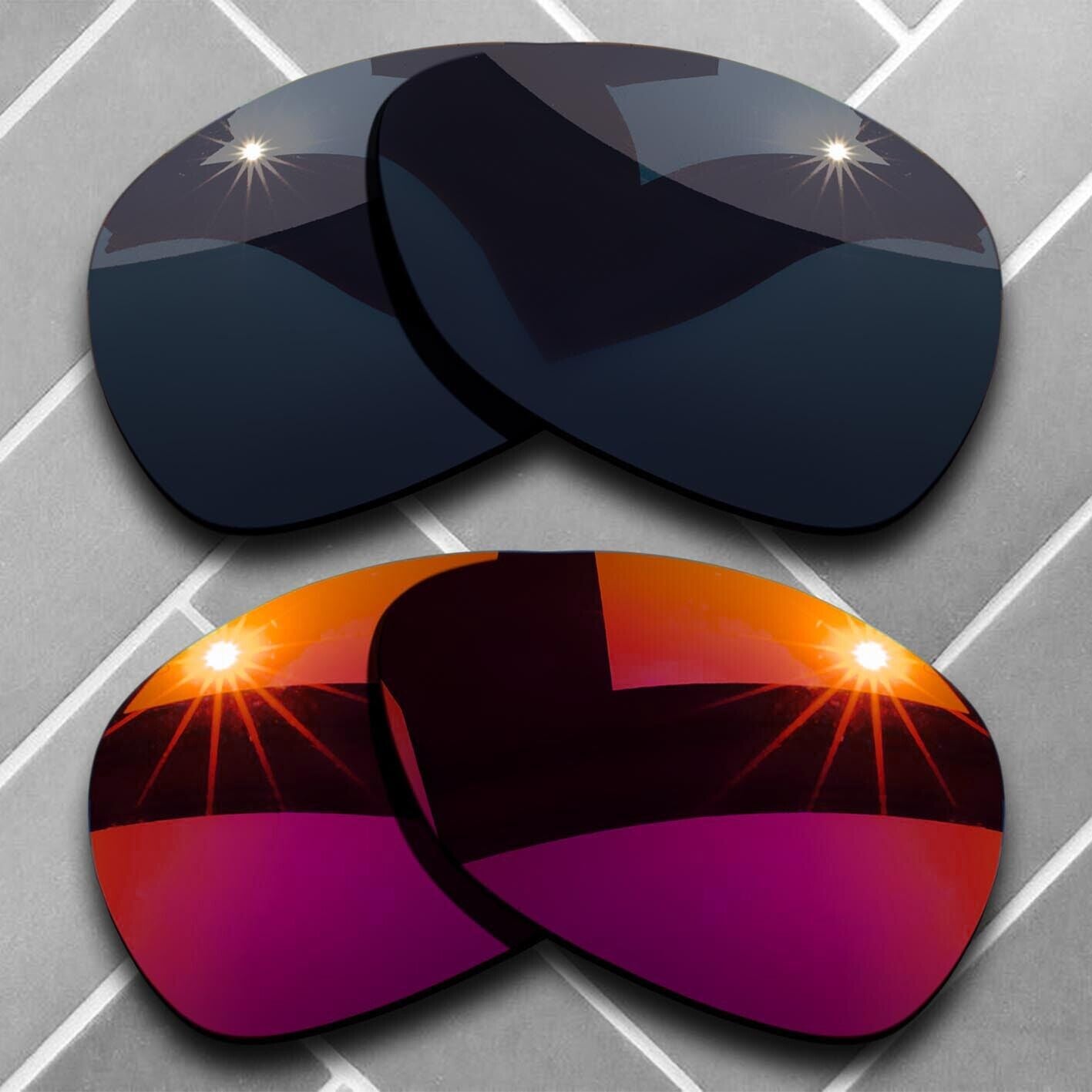 Polarized Anti-Scratch Replacement Lenses for-RB2132 55mm Multiple Choices US