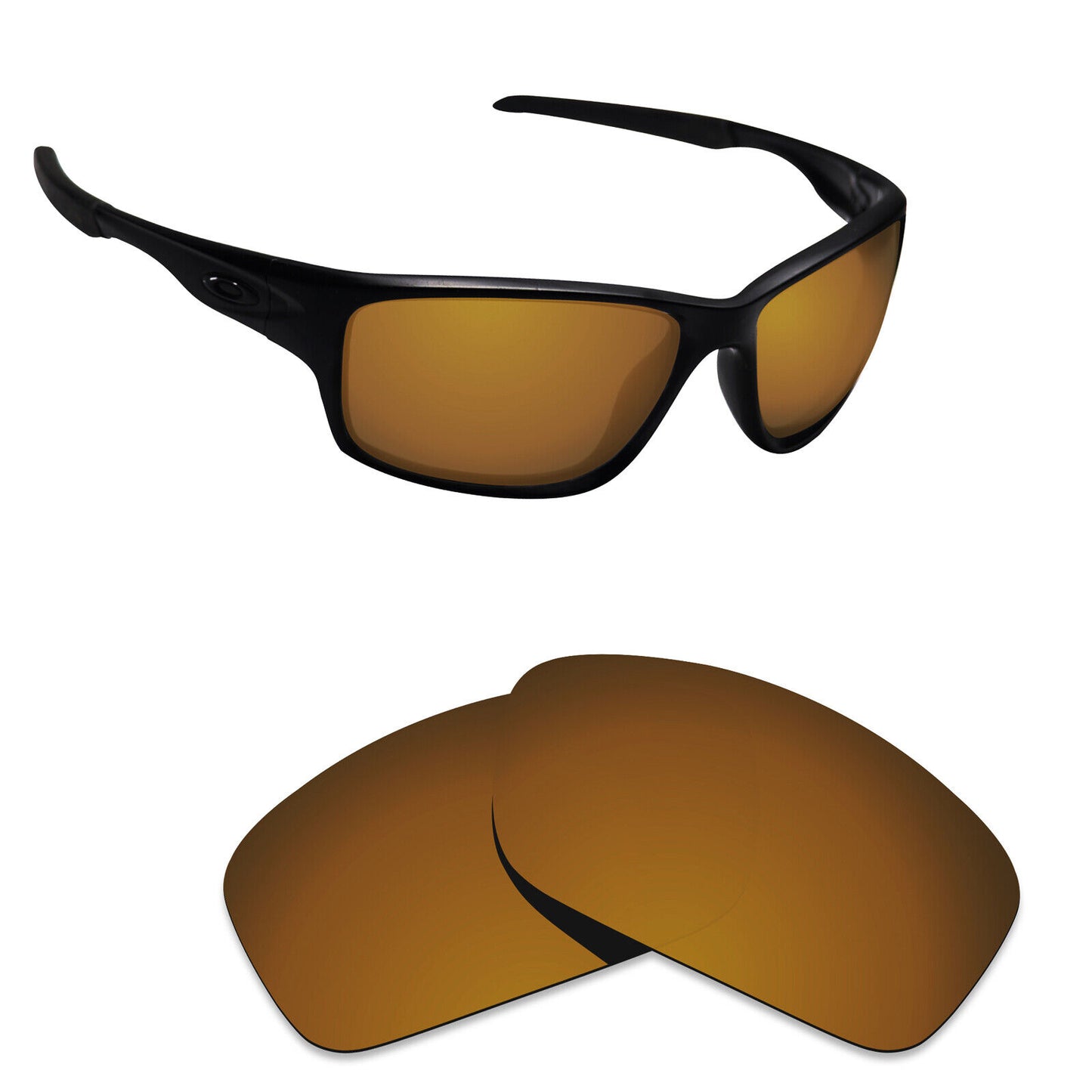 Hawkry Polarized Replacement Lenses for-Oakley Canteen 2014 Sunglass - Options