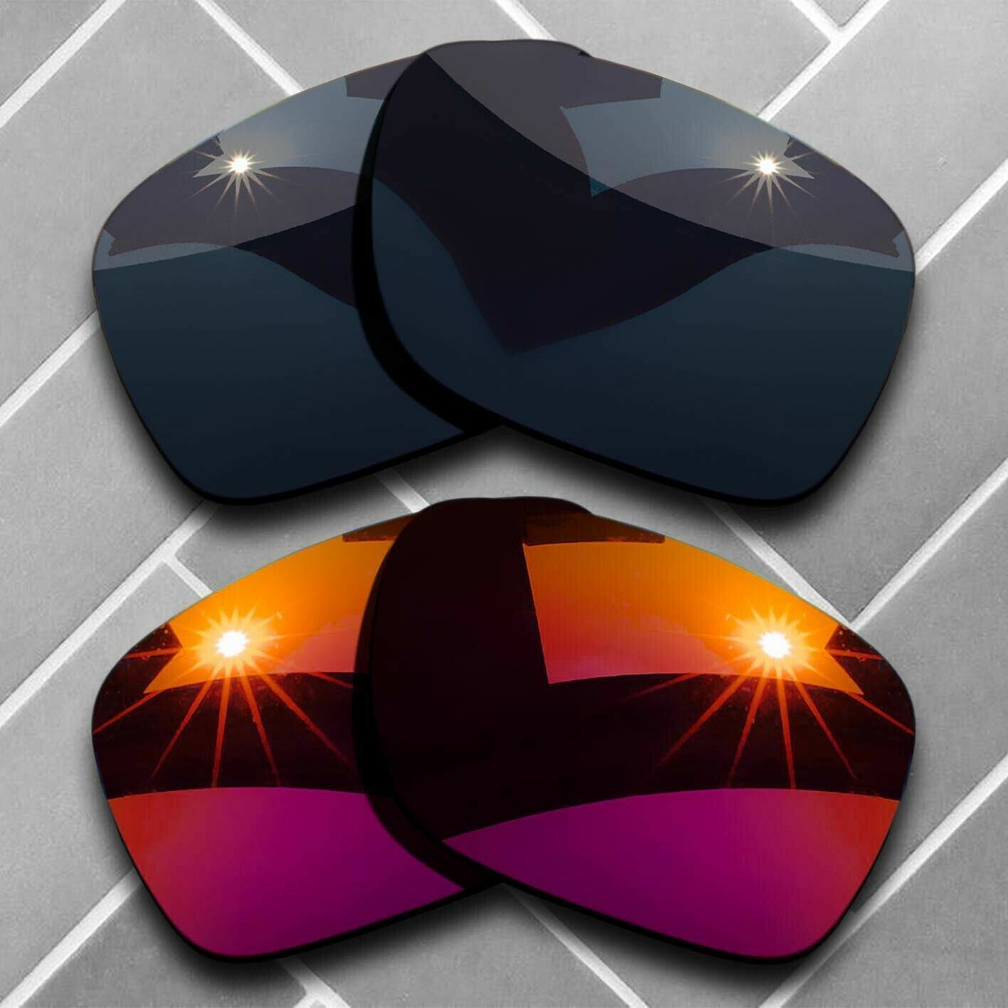 Anti-Scratch Replacement lenses for-Oakley Holbrook Polarized Multiple Choices