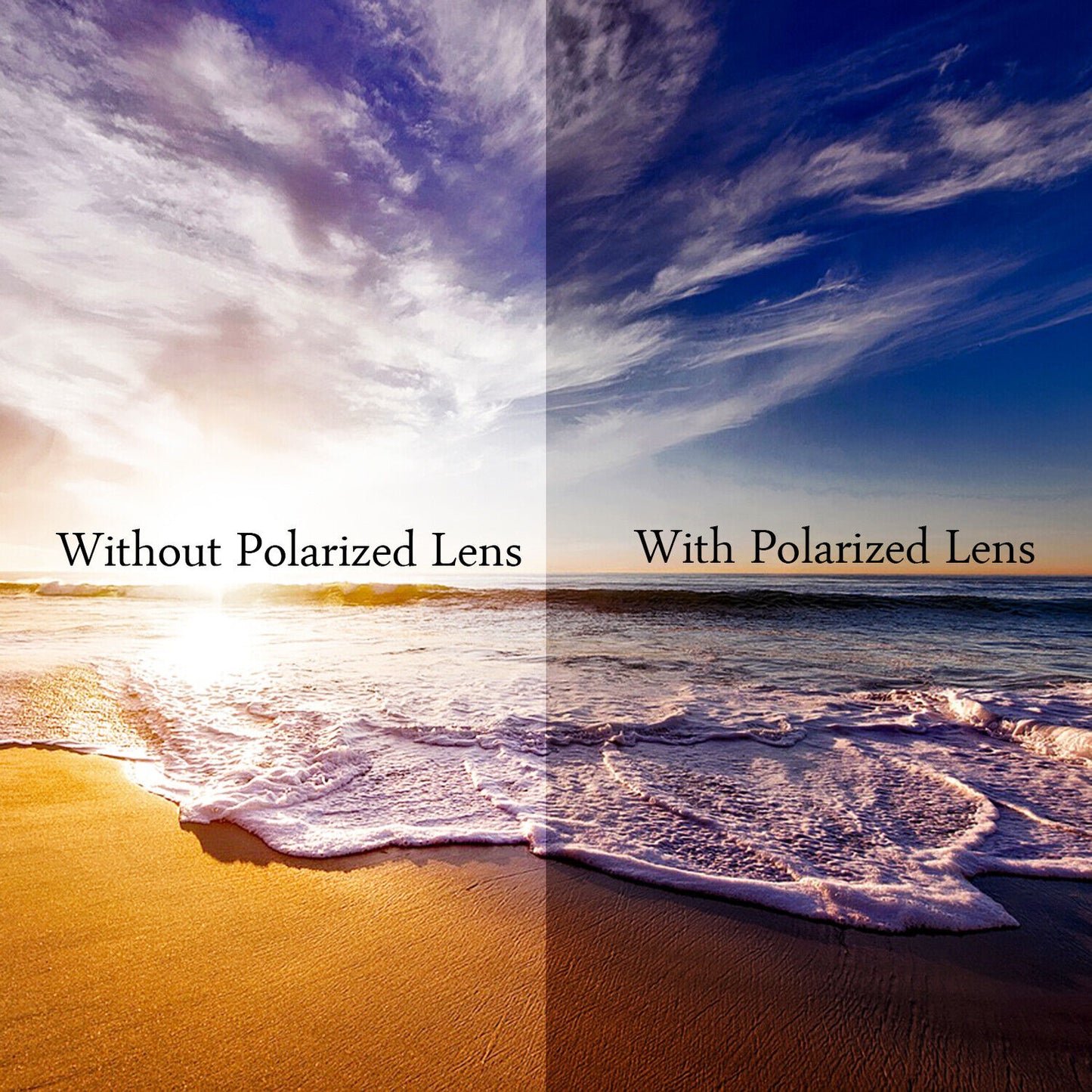 ExpressReplacement Polarized Lenses For-Oakley Split Jacket Sunglasses OO9099