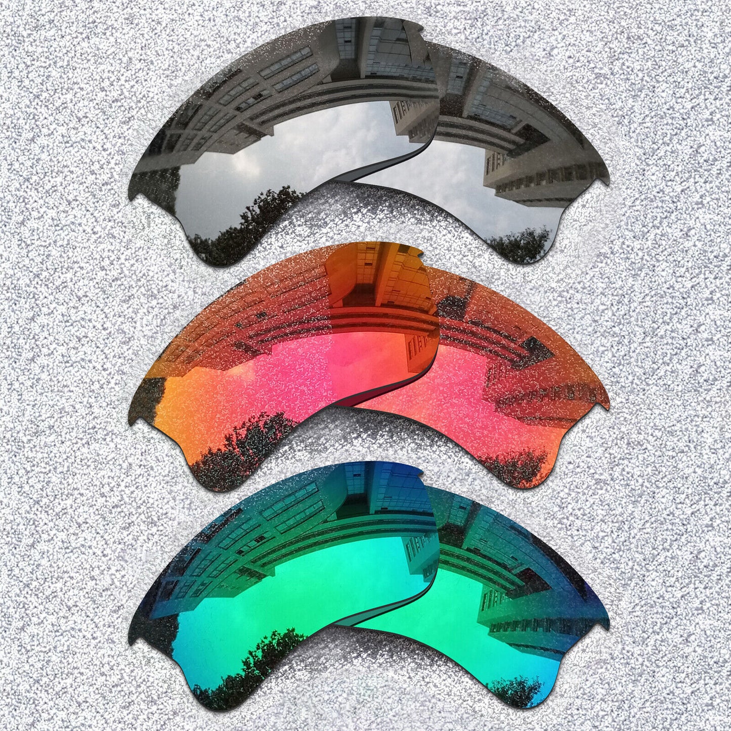 ExpressReplacement Polarized Lenses For-Oakley Flak Jacket XLJ Sunglasses-Opt