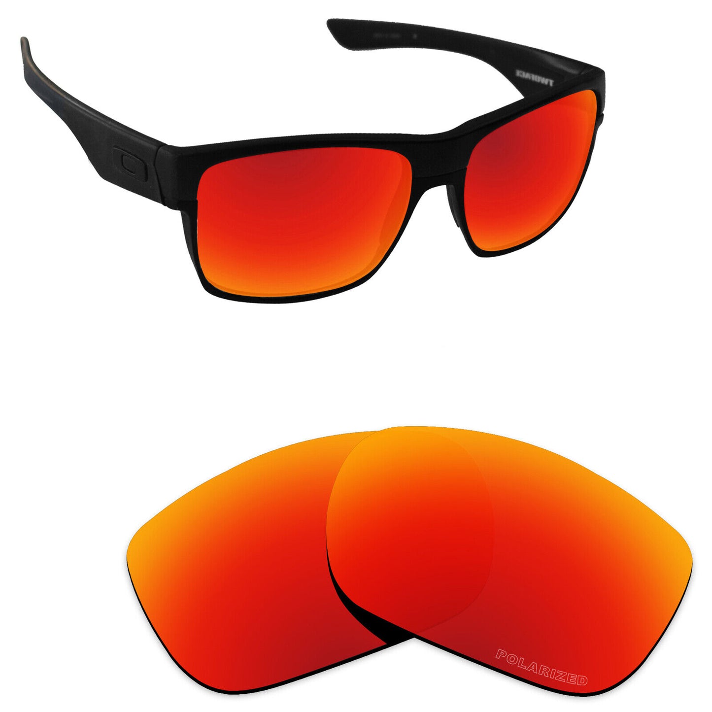 Hawkry Polarized Replacement Lens for-Oakley TwoFace OO9189 Sunglass - Multiple