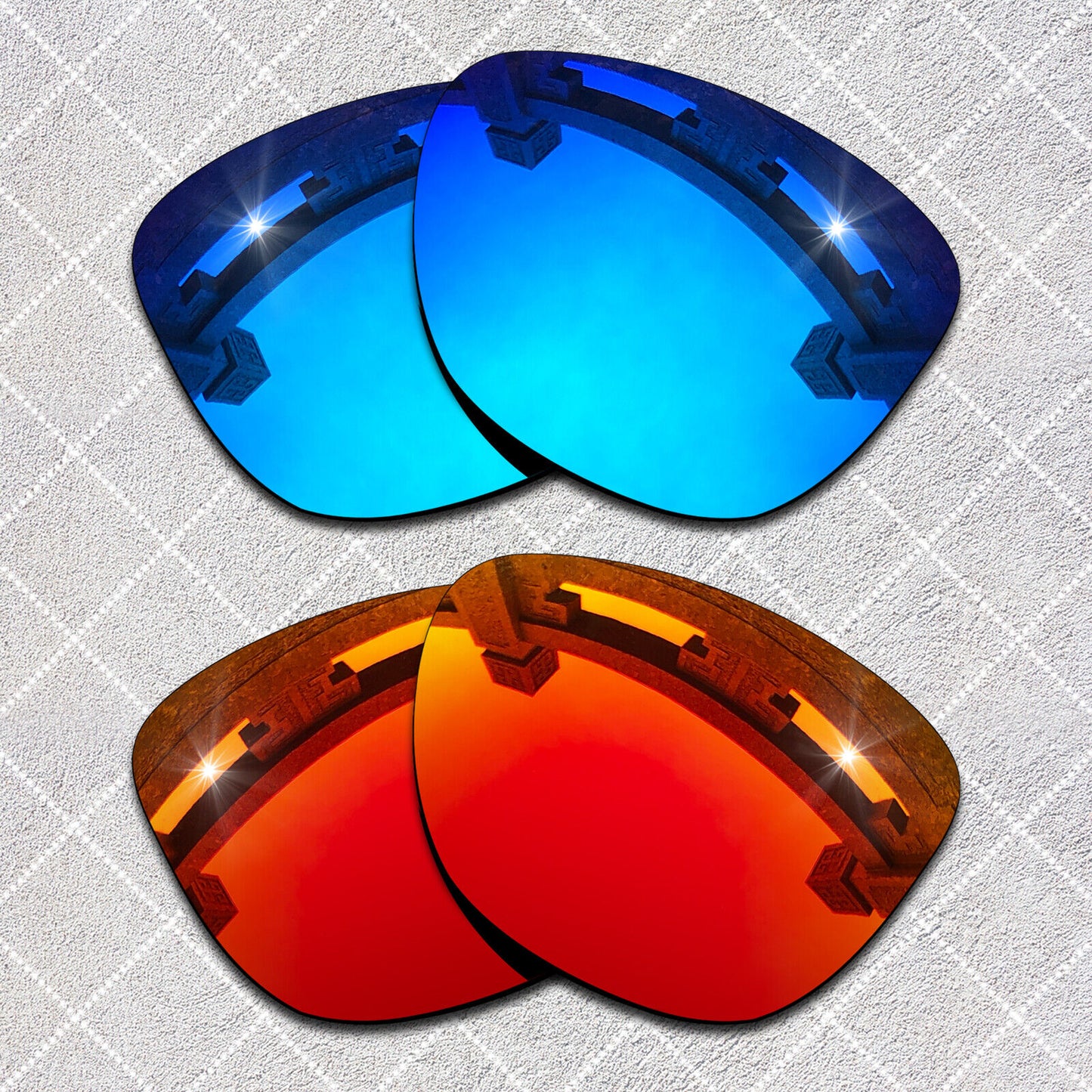 HeyRay Replacement Lenses for Frogskins Hybrid OO9289 Sunglasses Polarized-Opt