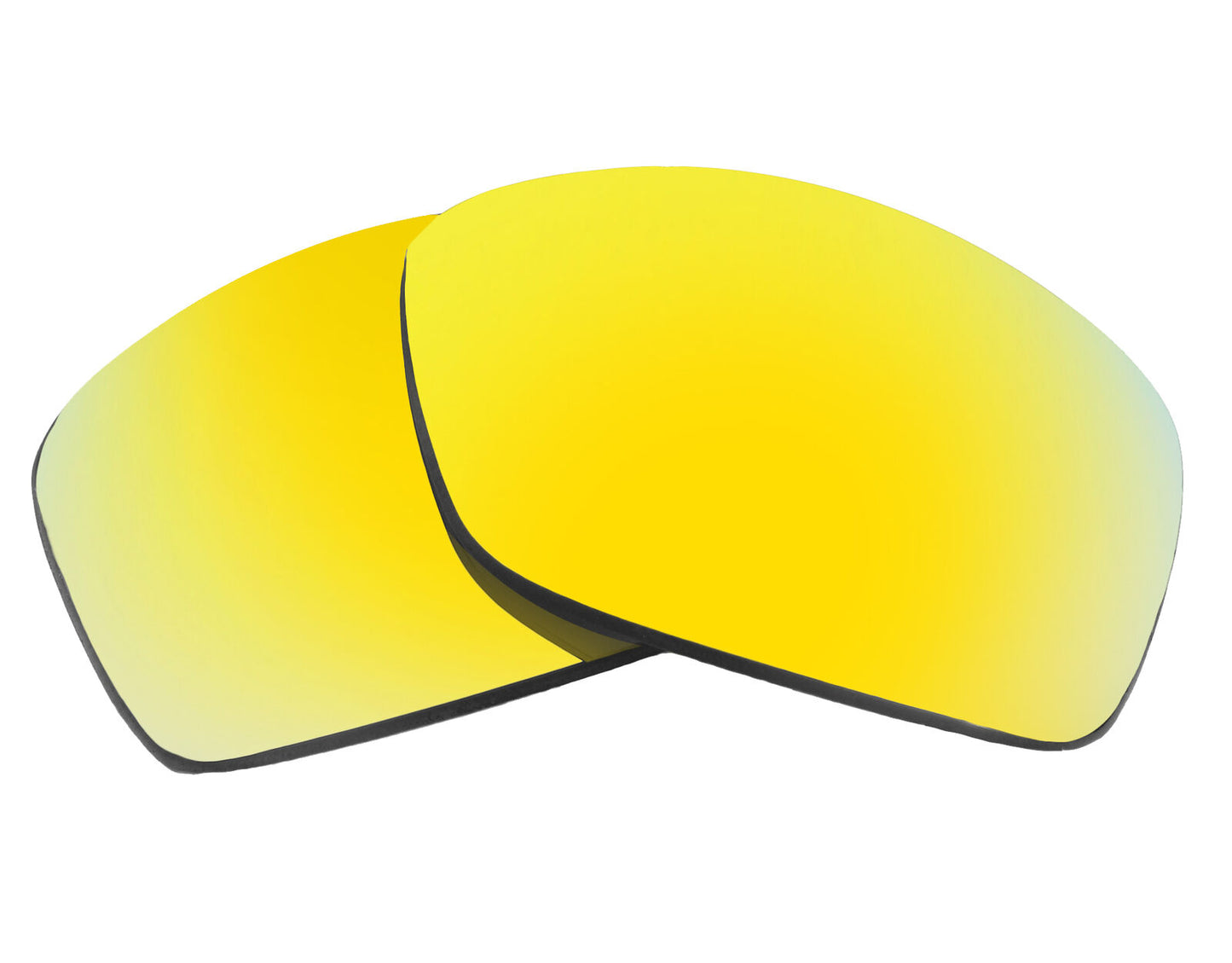 LenSwitch Replacement Lenses for Oakley Hijinx Sunglasses Gold Mirror