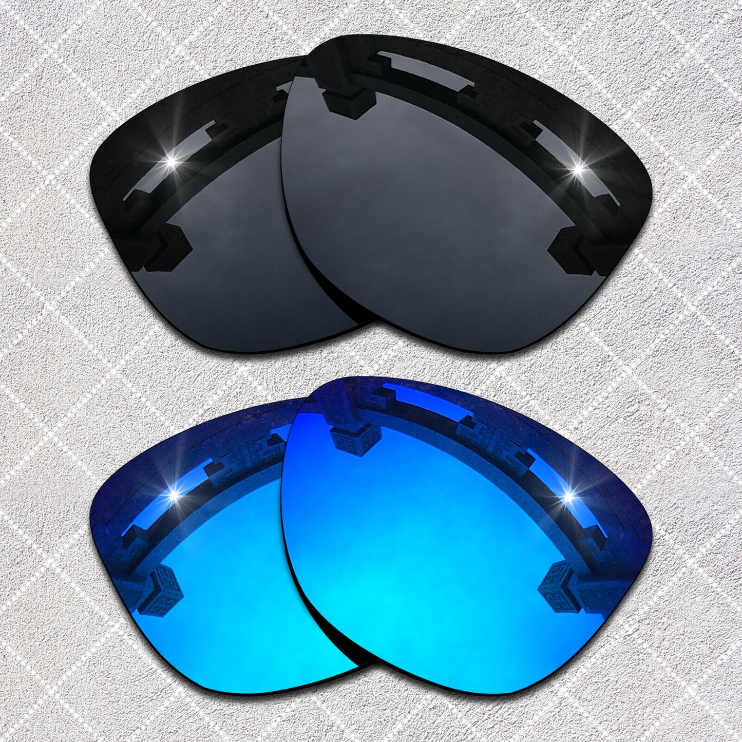 HeyRay Replacement Lenses for Frogskins OO9013 Sunglasses Polarized -Opt