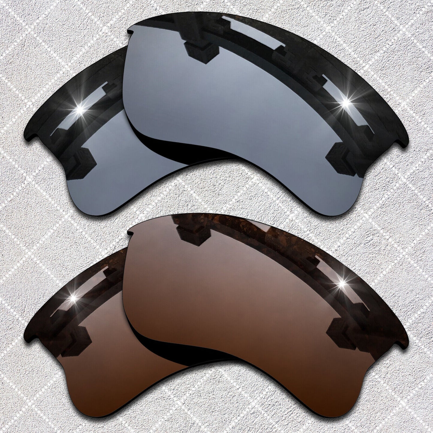 HeyRay Replacement Lenses for Half Jacket XLJ Sunglasses Polarized - Options