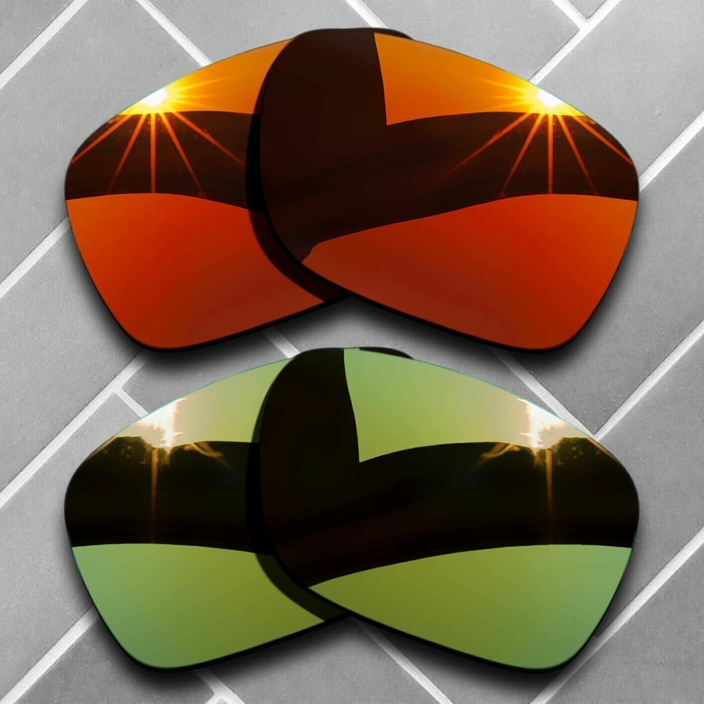 Anti-Scratch Replacement lenses for-Oakley Holbrook Polarized Multiple Choices