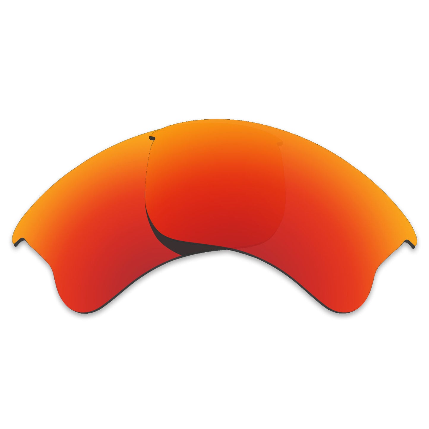 Hawkry Polarized Replacement Lense for-Oakley Flak Jacket XLJ Sunglass Fire Red
