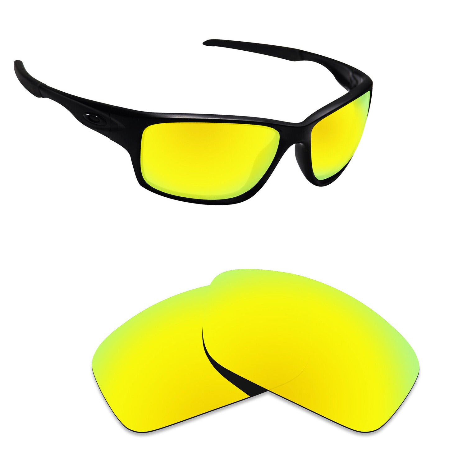 Hawkry Polarized Replacement Lenses for-Oakley Canteen 2014 Sunglass - Options