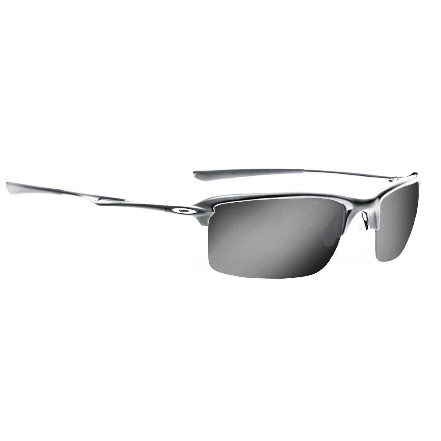 LenSwitch Polarized Replacement Lenses for Oakley Wiretap Sunglasses Silver