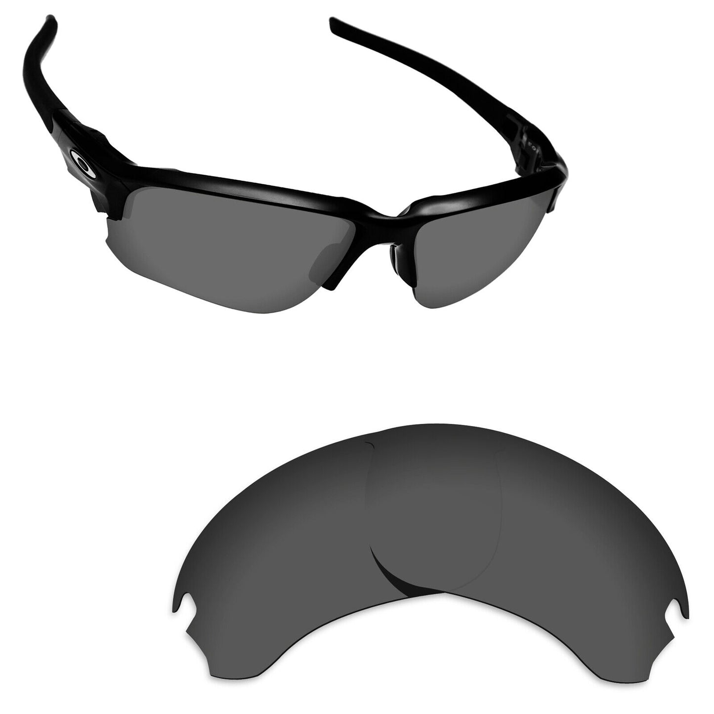 Hawkry Polarized Replacement Lenses for-Oakley Flak Draft OO9364 - Multiple