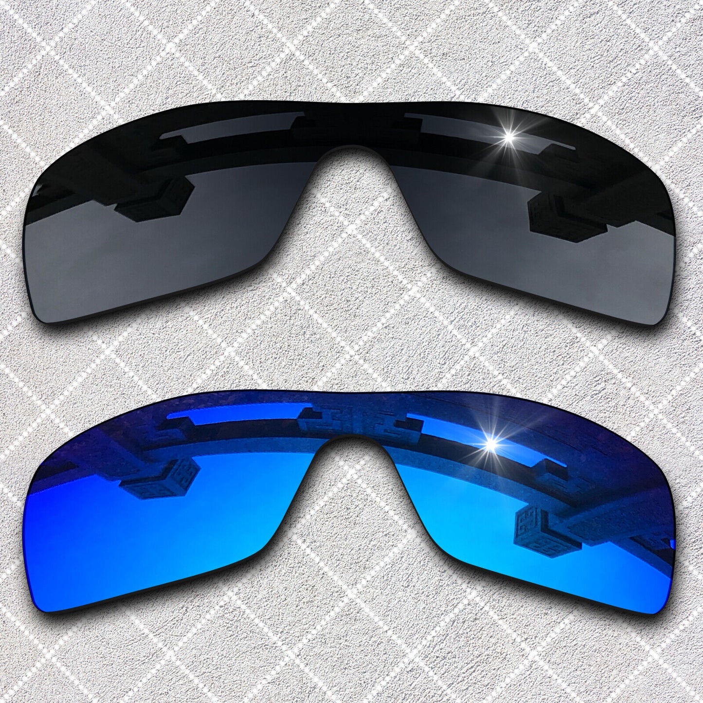 HeyRay Replacement Lenses for Batwolf OO9101 Frame Polarized - Options