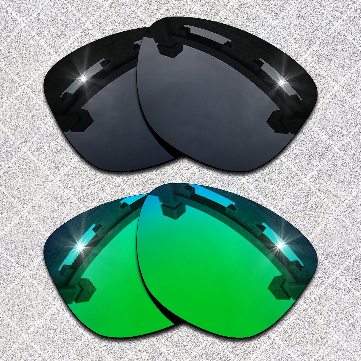 HeyRay Replacement Lenses for Frogskins OO9013 Sunglasses Polarized -Opt