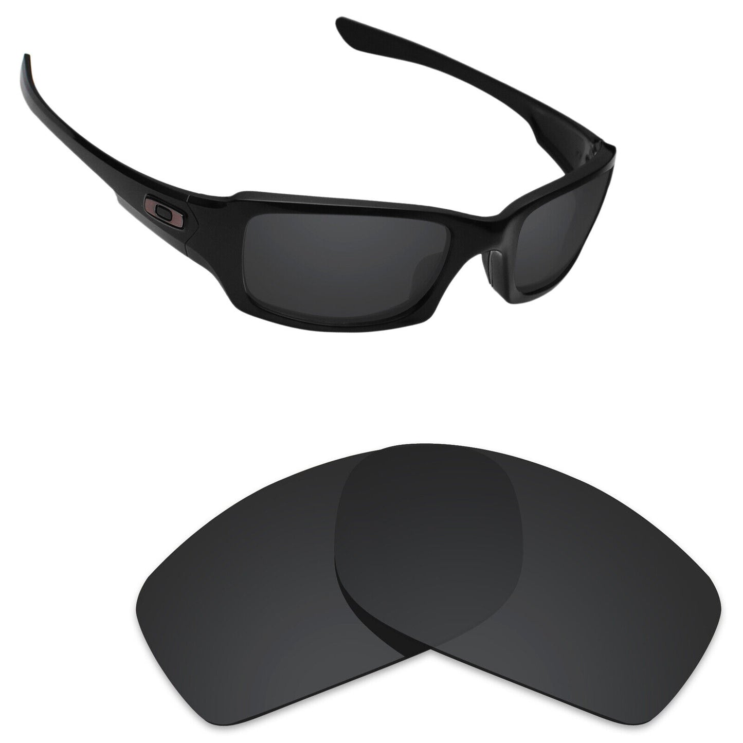 Hawkry Polarized Replacement Lenses for-Oakley Fives Squared Sunglass - Multiple