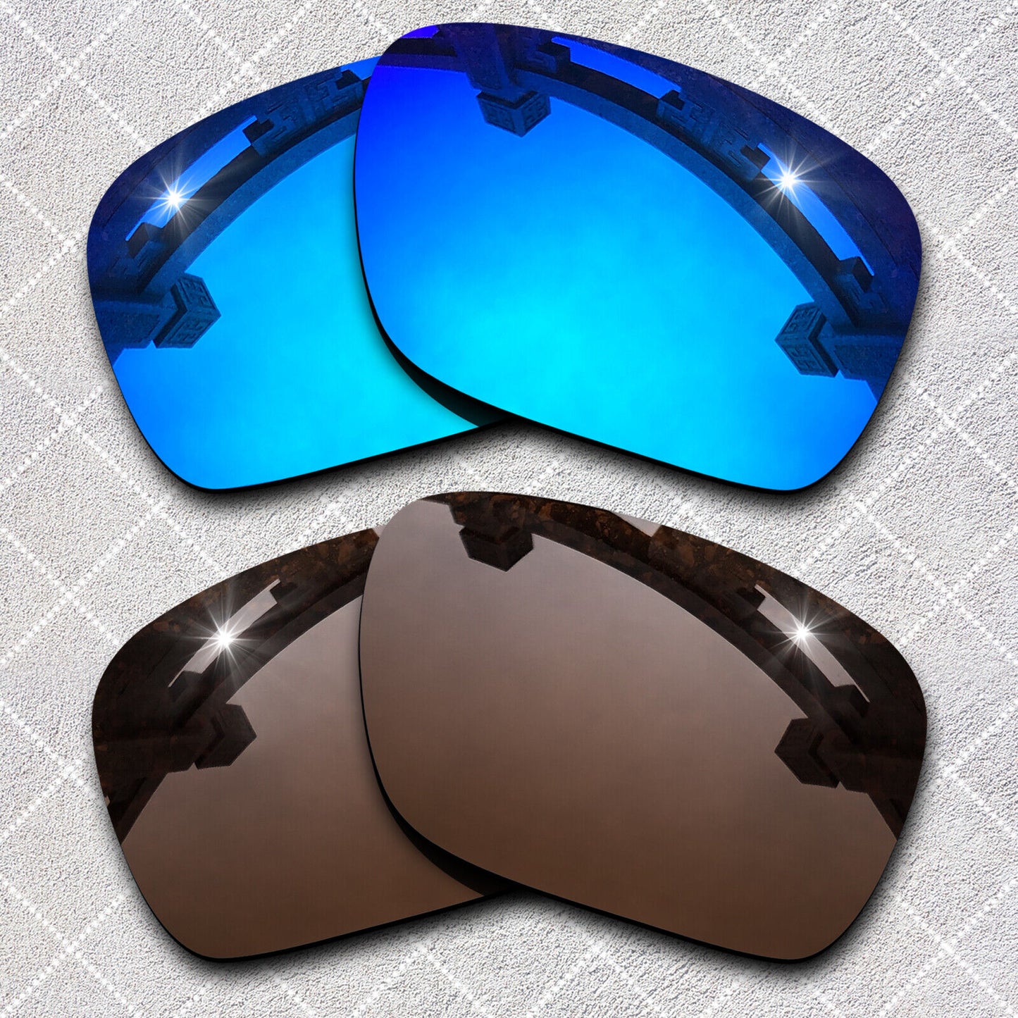 HeyRay Replacement Lenses for Twoface OO9189 Sunglasses Polarized - Options