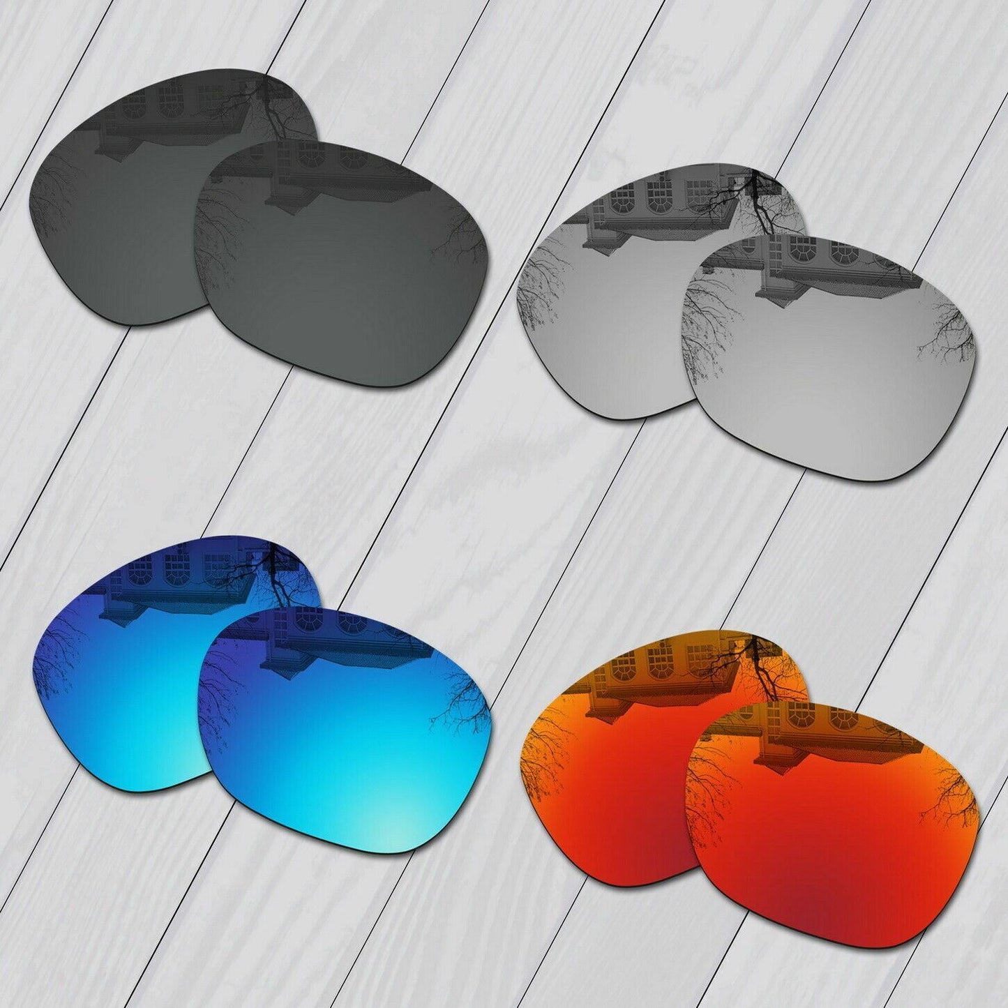 POLARIZED Replacement Lenses For-Oakley Garage Rock OO9175 Sunglass Anti-Scratch