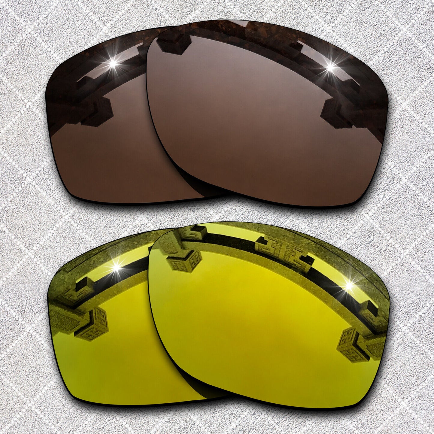 HeyRay Replacement Lenses for Pit Bull Asian Fit Sunglasses Polarized - Options