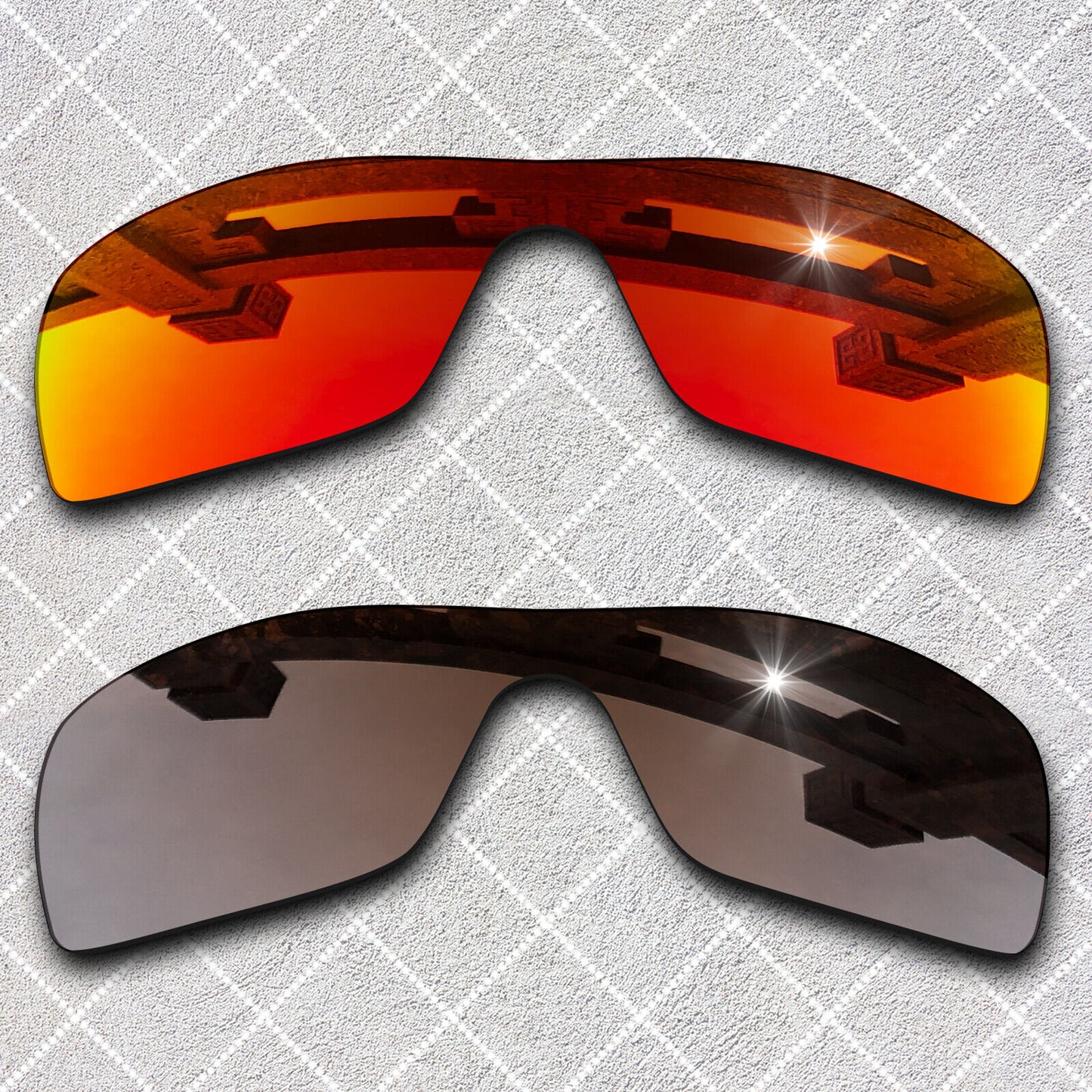 HeyRay Replacement Lenses for Batwolf OO9101 Frame Polarized - Options