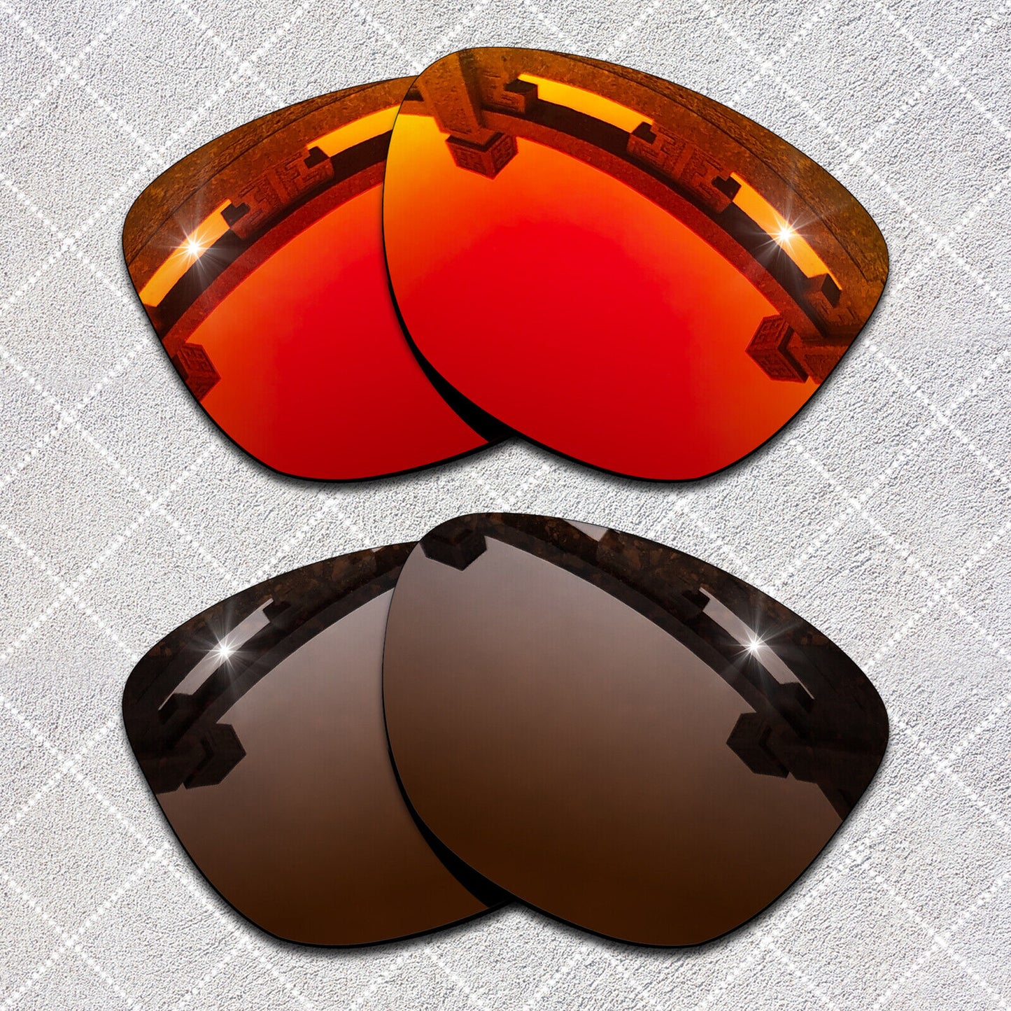 HeyRay Replacement Lenses for Frogskins Hybrid OO9289 Sunglasses Polarized-Opt