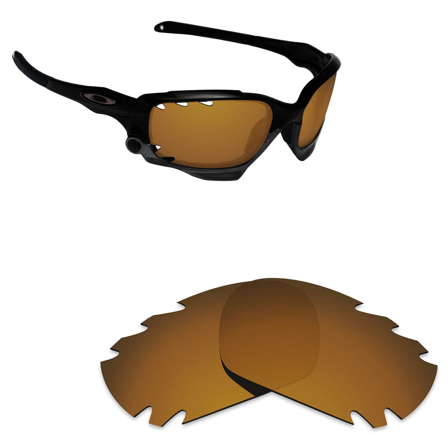 Hawkry Polarized Replacement Lens for-Oakley Jawbone Vented Sunglass - Multiple