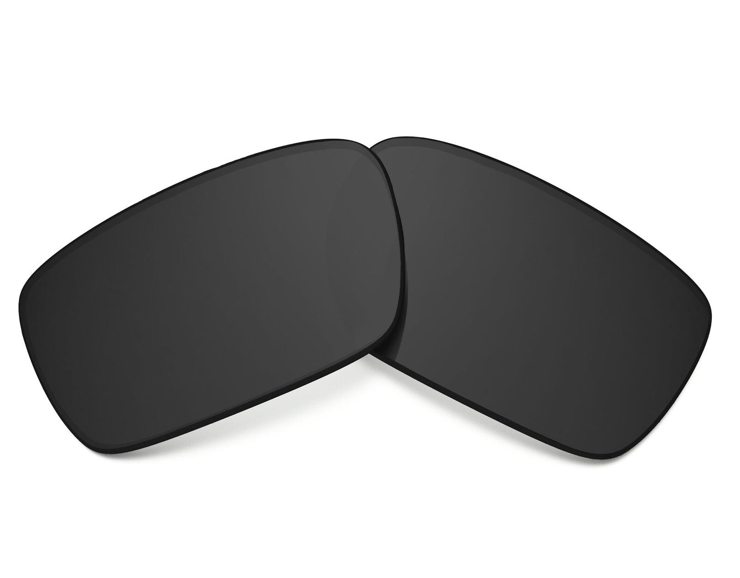 LenSwitch Replacement Lenses for Oakley Crankshaft Sunglasses Dark Black